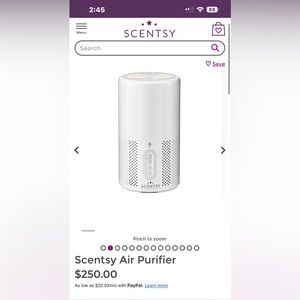 Scentsy air purifier/freshener
